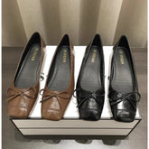 Bowtie Flat Shoes