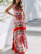 Casual Printed Long Maxi Dress