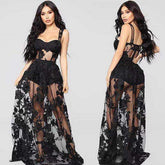 Celebrity Evening Party Maxi Runway Club Dress