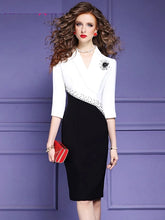Cocktail High Quality Office Lady Party Dress