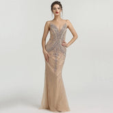 Diamond Beading Luxury High-end Mermaid Formal Dresses