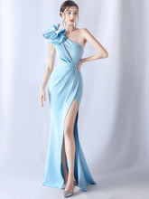 Elegant Backless Diamonds Floor-Length Birthday Party Maxi Dress