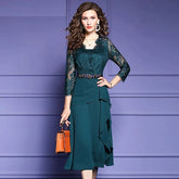 Elegant High Quality Long Cocktail Party Dress