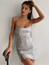 Elegant U-neck Sleeveless Bodycon Mini Dress