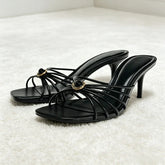 Metal Detail Heel