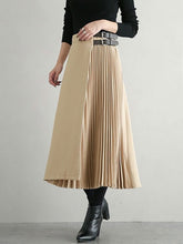Long Skirt Cotton Polyester Bottoms