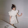 Luxury Double Breasted Petal Sleeve Flounce Blazers High Waist Slim Blazers Mini Dress