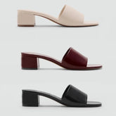 Luxury Street Style Square Heel
