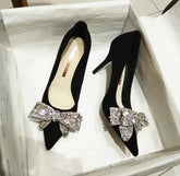 Bowknot Pointed Toe High Heel