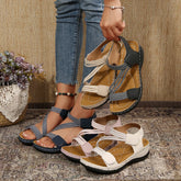 Wedge Sandals Casual Platform Walking Sandalias Mujer Comfortable Non Slip Beach Shoes
