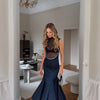 Ruffled Chic Sleeveless Slim Fit Solid Loose Hem Long Maxi Dress