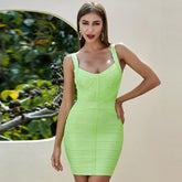Sleeveless Celebrity Runway Party Bodycon Bandage Dress