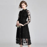 A Line Office Lady Party Dress
