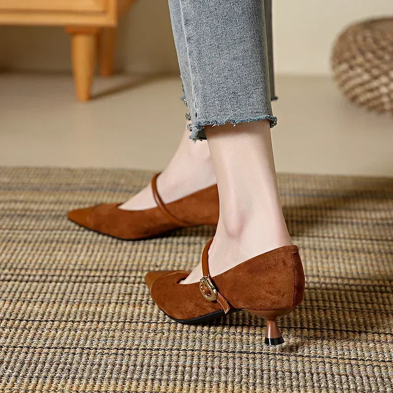 French Pointed Toe High Heel