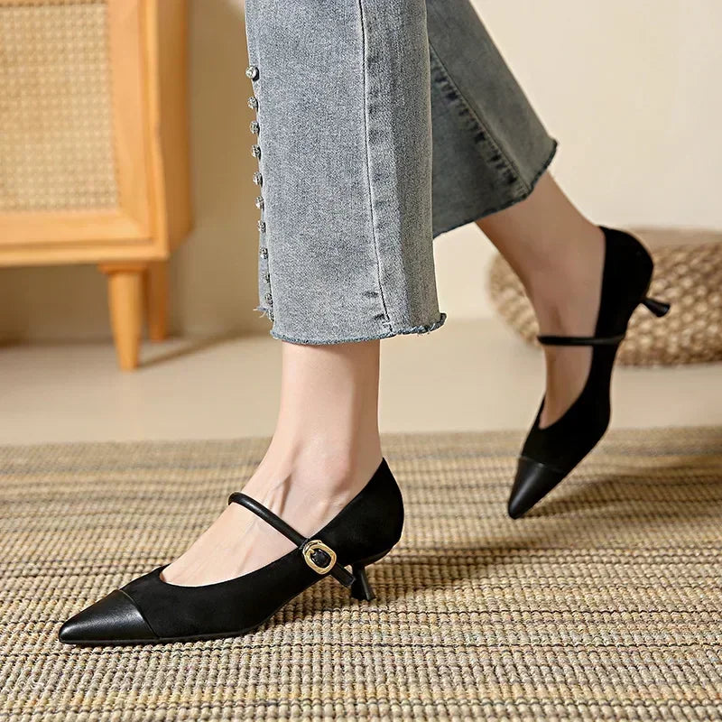French Pointed Toe High Heel