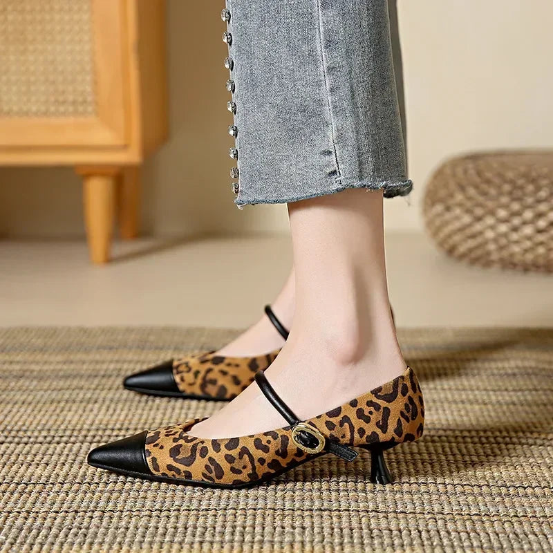 French Pointed Toe High Heel