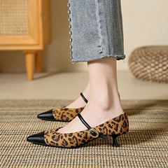 French Pointed Toe High Heel