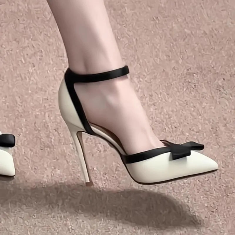 Style Peep Toe Sandals Trendy Slim Heel