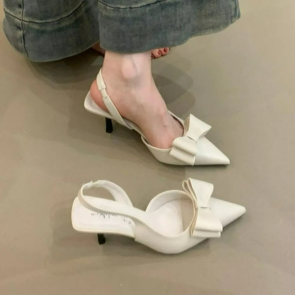 Sandals Comfortable and Stylish PU Mules Outdoor Party Dresses High Heel