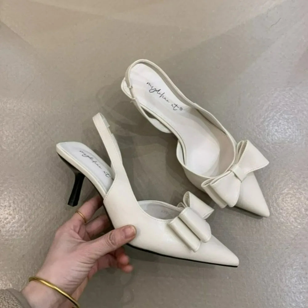 Sandals Comfortable and Stylish PU Mules Outdoor Party Dresses High Heel