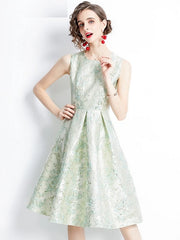 A-Line Tank High Quality Cocktail Party Dress
