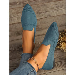 Autumn Outwear Solid Color Oversized Shallow Cut Shoes