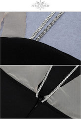 Backless Bandage Dress Spaghetti Strap Club Mini Hot Party Dress Vestido