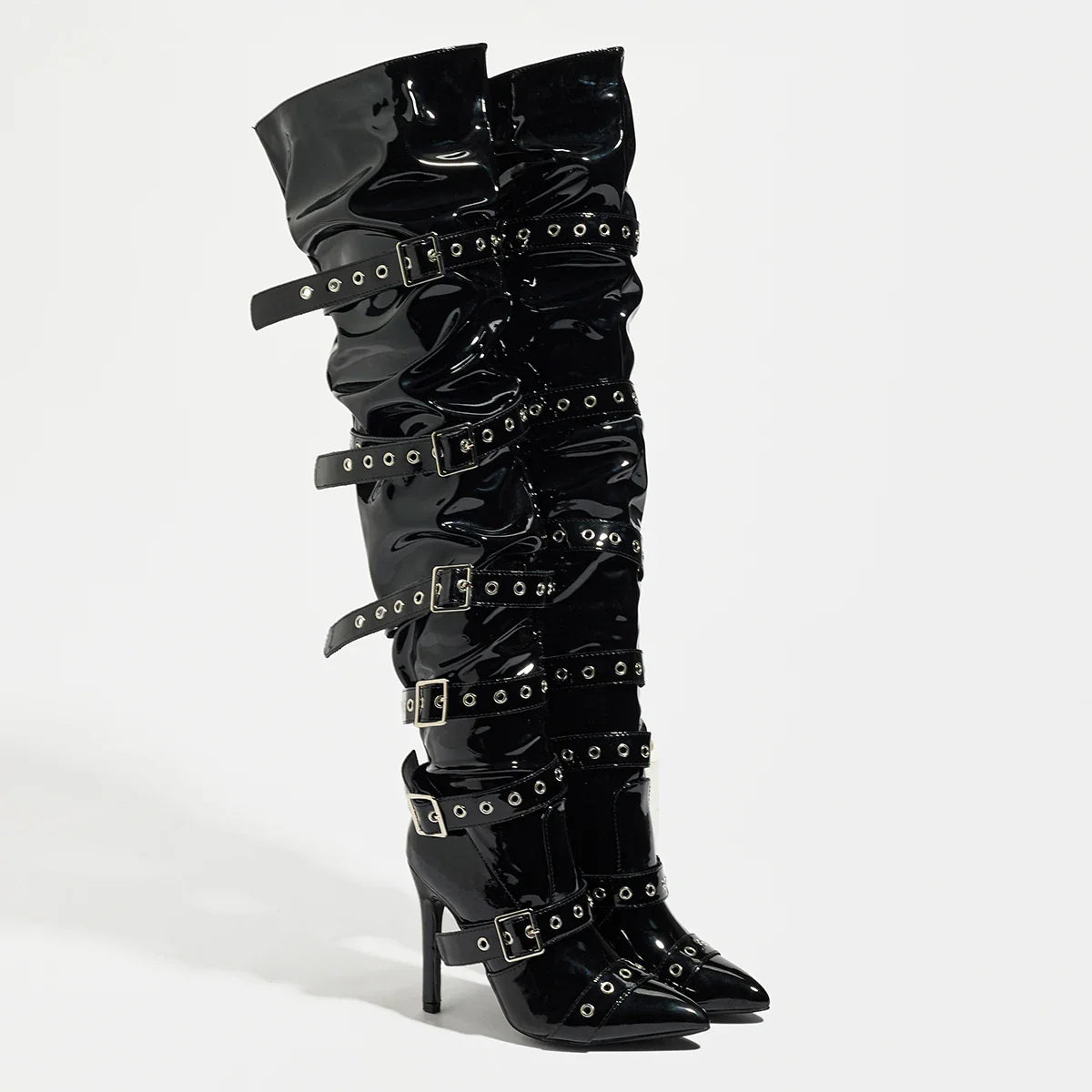Black Thin High Heel