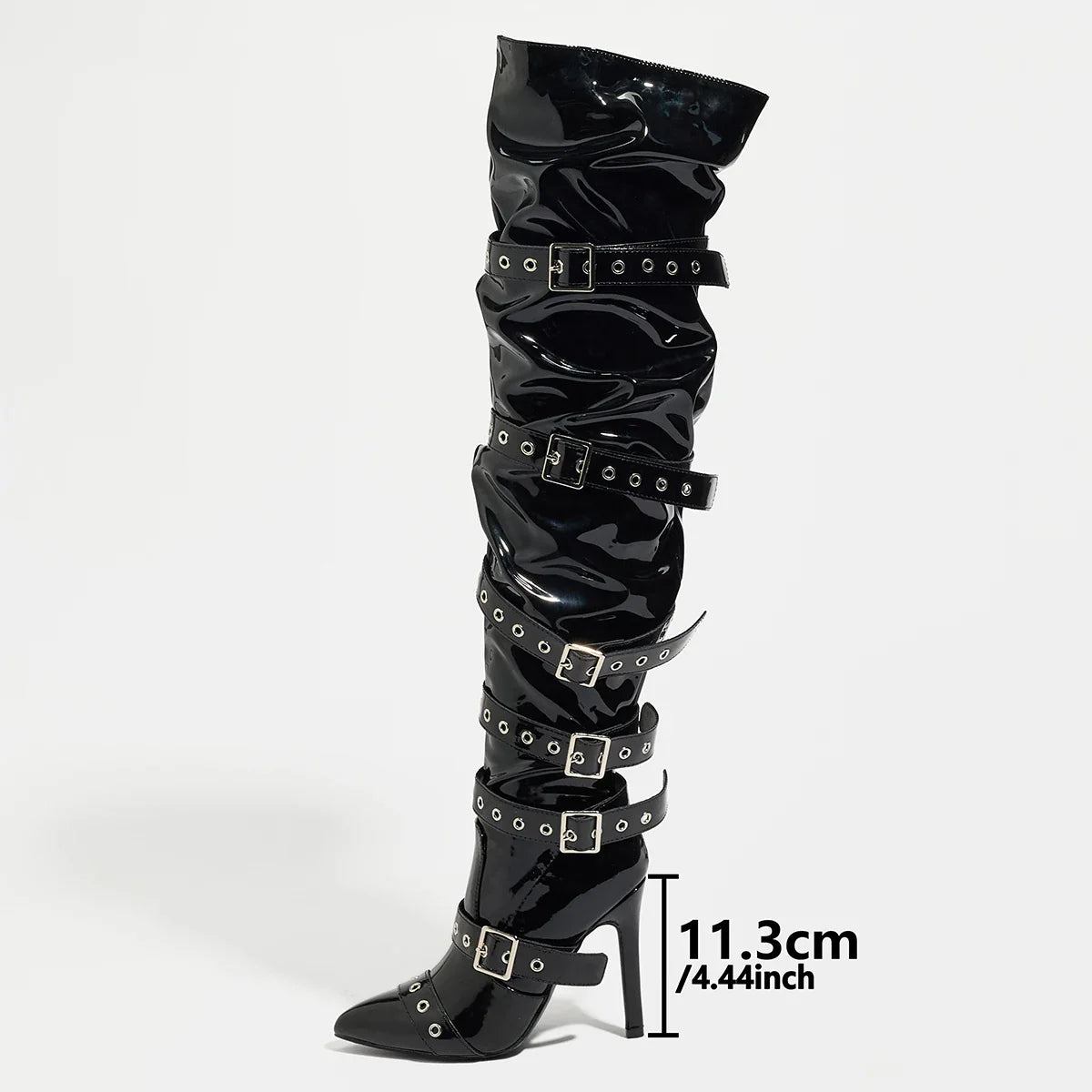 Black Thin High Heel