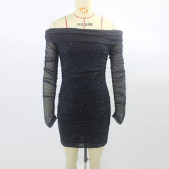 Bodycon Dress Long Sleeve Elegant Club Night Party Dresses