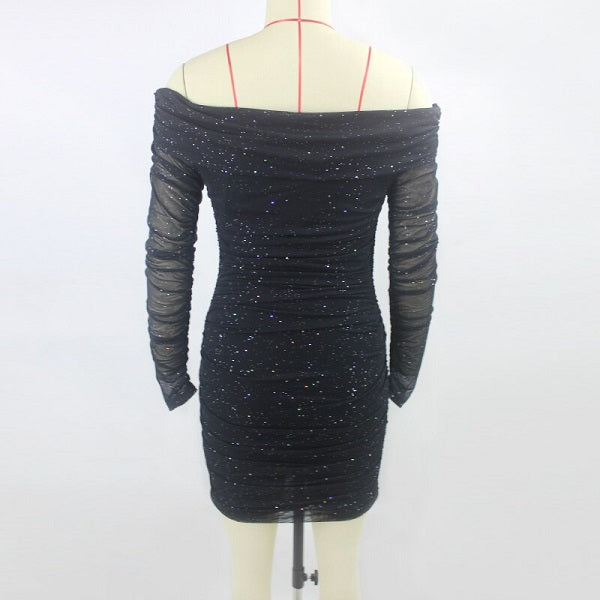 Bodycon Dress Long Sleeve Elegant Club Night Party Dresses