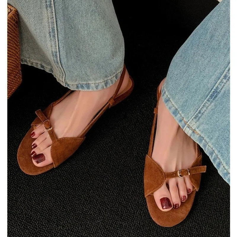 Bohemian Style Sandals Open Toe Flats Sandal Shoes