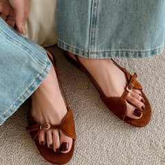 Bohemian Style Sandals Open Toe Flats Sandal Shoes
