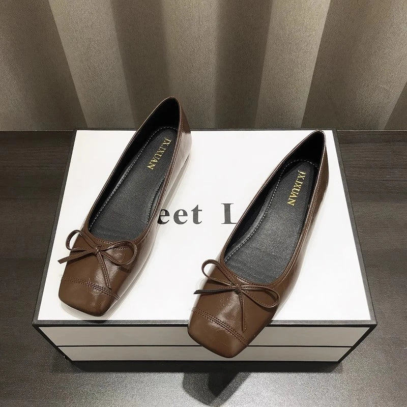 Bowtie Flat Shoes