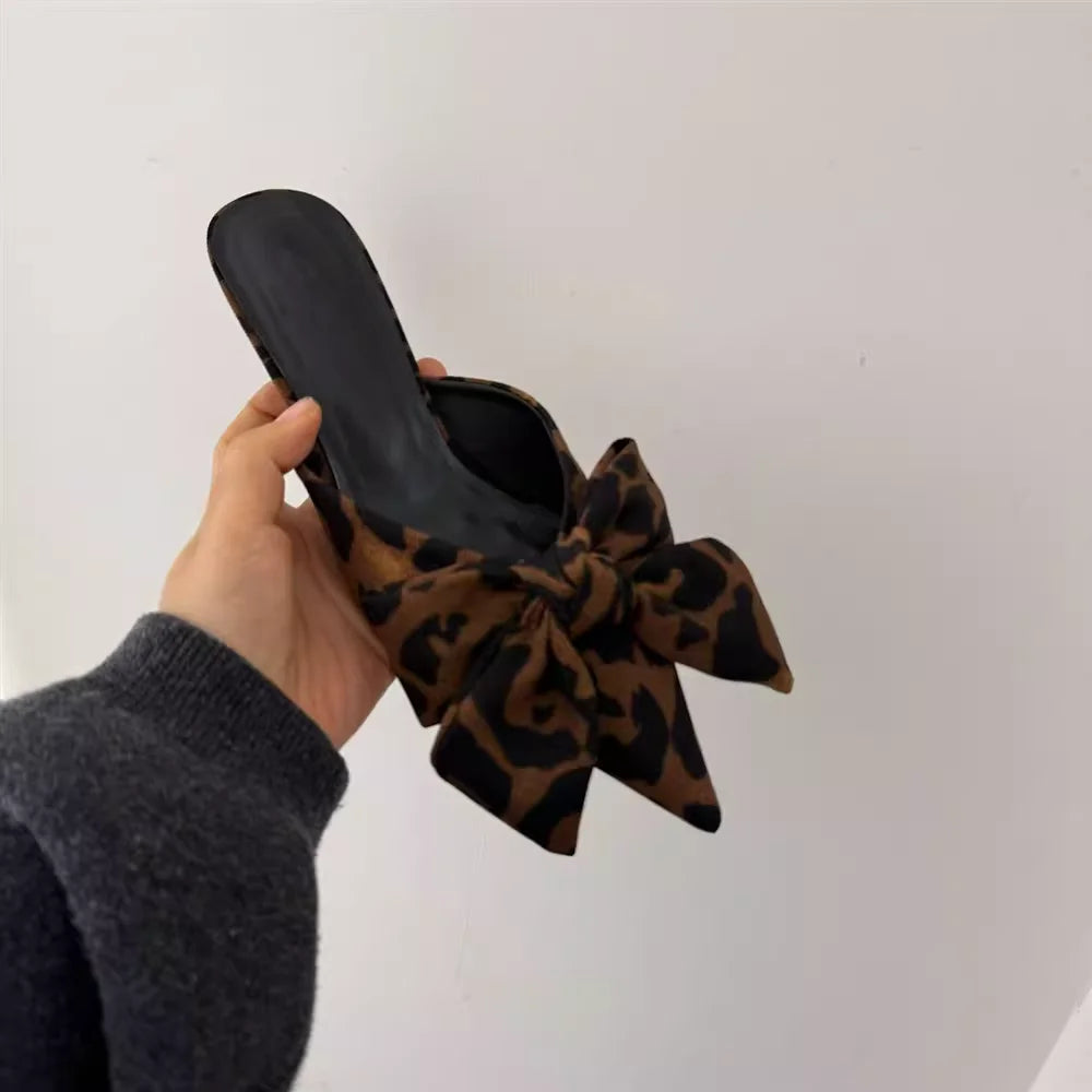 Bowtie Mule Shoes