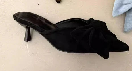 Bowtie Mule Shoes