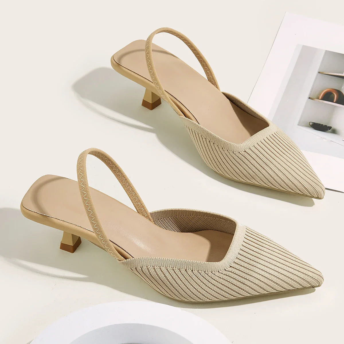 Brand Designer Large Pumps High Heel