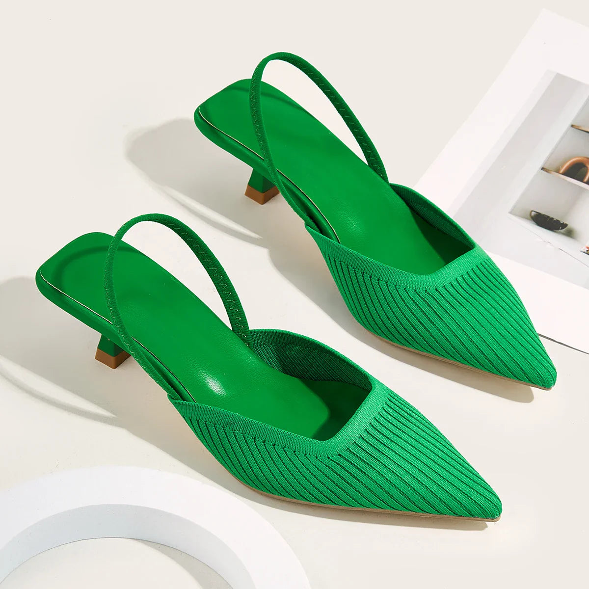 Brand Designer Large Pumps High Heel