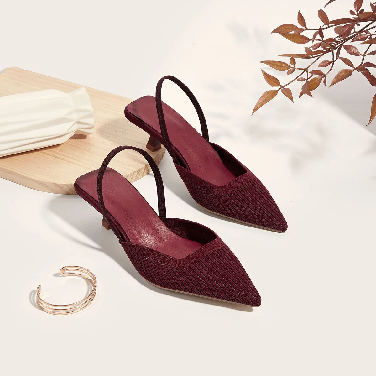 Brand Designer Large Pumps High Heel