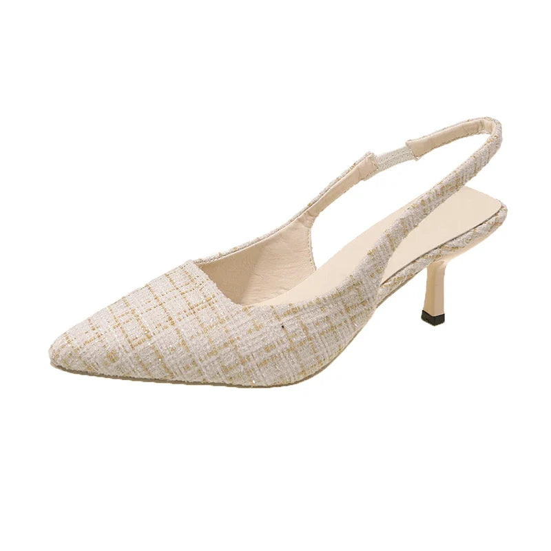 Brand Designer Slingbacks High Heel