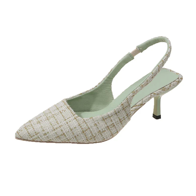 Brand Designer Slingbacks High Heel