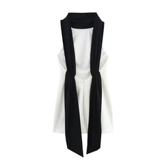 Casual Halter Zipper Backless Synthetic fiber off Shoulder Mini Dress