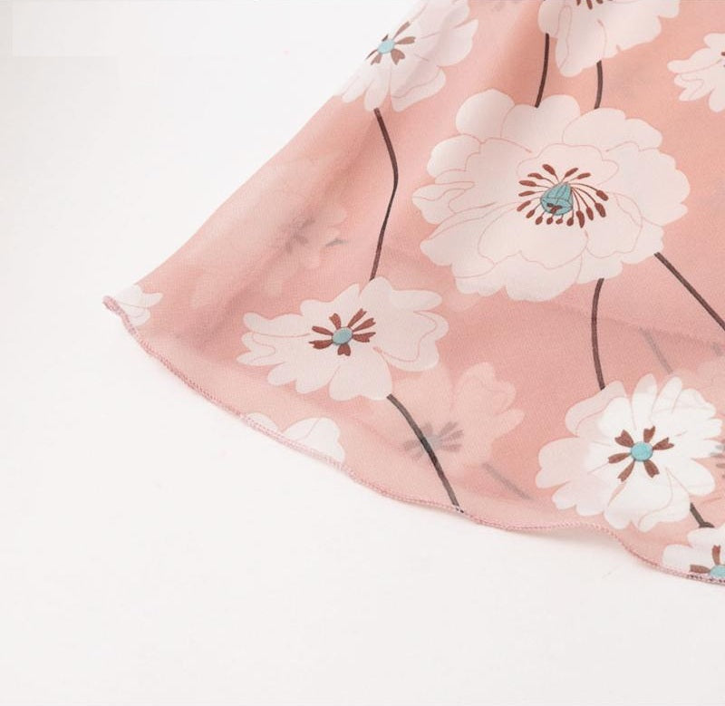 Casual Long Sleeve Floral Print Party Dress