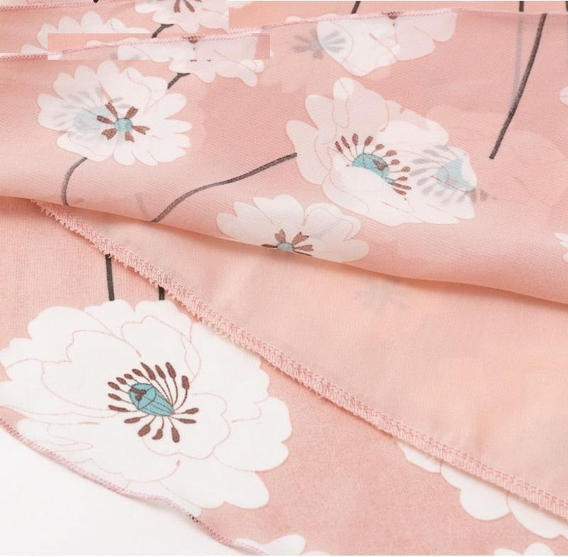 Casual Long Sleeve Floral Print Party Dress