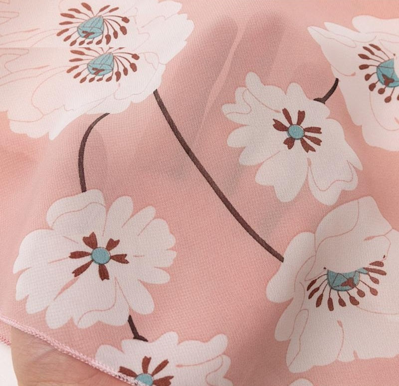 Casual Long Sleeve Floral Print Party Dress