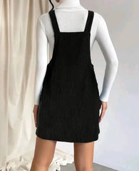 Casual Loose Sleeveless Slight Stretch Slip Mini Dress