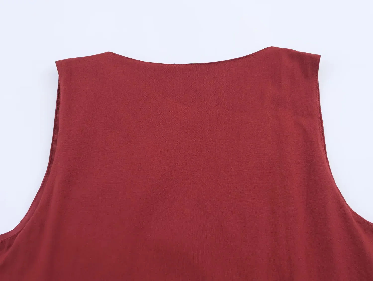 Casual Outfit Embroider Short Vest Tops Two Piece Set