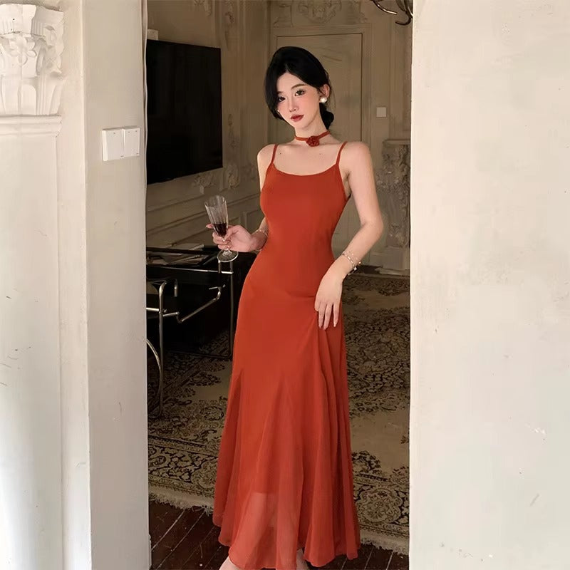 Vintage Short Sleeve Robe Party Prom Skinny Maxi Dress