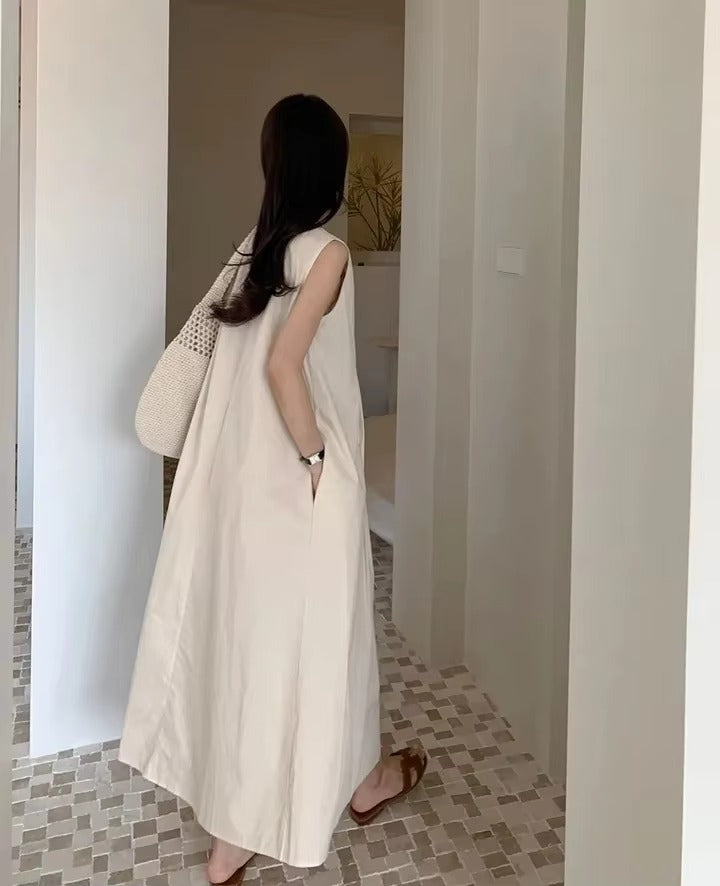 Casual Pullover Robe Skinny Non Stretch Vintage Dress