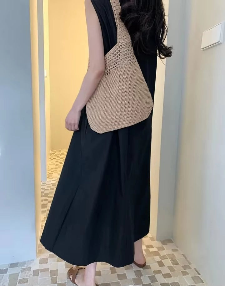 Casual Pullover Robe Skinny Non Stretch Vintage Dress